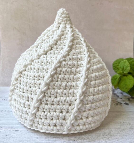 ホイップ帽子 どんぐり帽子 ハンドメイド