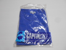 L　 青　 capital ace 　キャピタル　　半袖　Tシャツ　体操着　体操服　昭和レトロ　未使用_画像3