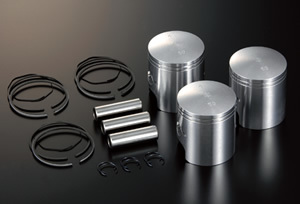 ★SHIFT UP★750SS H2★MACH マッハ★ピストンキット★0.25mm O/S 753cc★71.25mm★シフトアップ★カワサキ Kawasaki