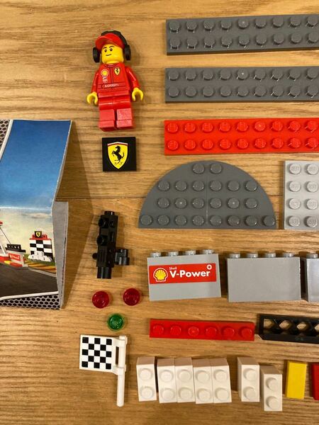 【希少＆非売品】LEGO 昭和シェル　レゴ 昭和shell ブロック 