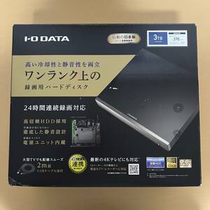 【ジャンク品】I-O DATA アイ・オー・データ 外付けHDD ハードディスク 3TB AVHD-WR3【美品】