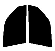 ダークスモーク　13％ 2層構造フィルム　運転席・助手席　プレオ　RA1・RA2・RV1・RV2　後期　カット済みカーフィルム
