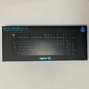 新品未開封 Logicool G ロジクール メカニカルキーボード 有線 G610BL ゲーミングキーボード Orion Blue