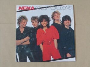 P7061　即決　LPレコード　ネーナ NENA『ロックバルーンは99』　国内盤