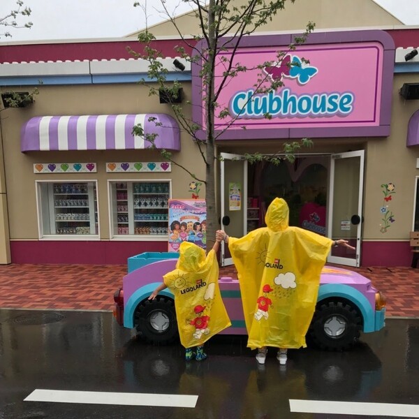 レゴ レゴランド 子供 大人 レインコート ポンチョ セット