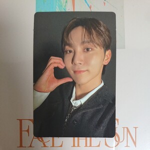 SEVENTEEN アルバムface the sun carat盤 ランダムトレカ スングァン 公式 セブチ