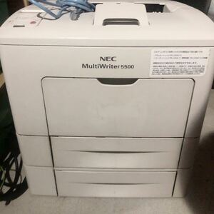 NEC マルチライター multi writer 5500 モノクロレーザープリンター 複合機