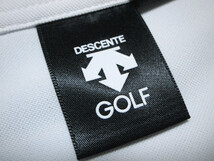 新品　DESCENTE GOLF　定価13,200円　半袖ポロシャツ　吸汗速乾COOL　UVケア　サイズO (XL)　ライジングボーダー　デサントゴルフ_画像5