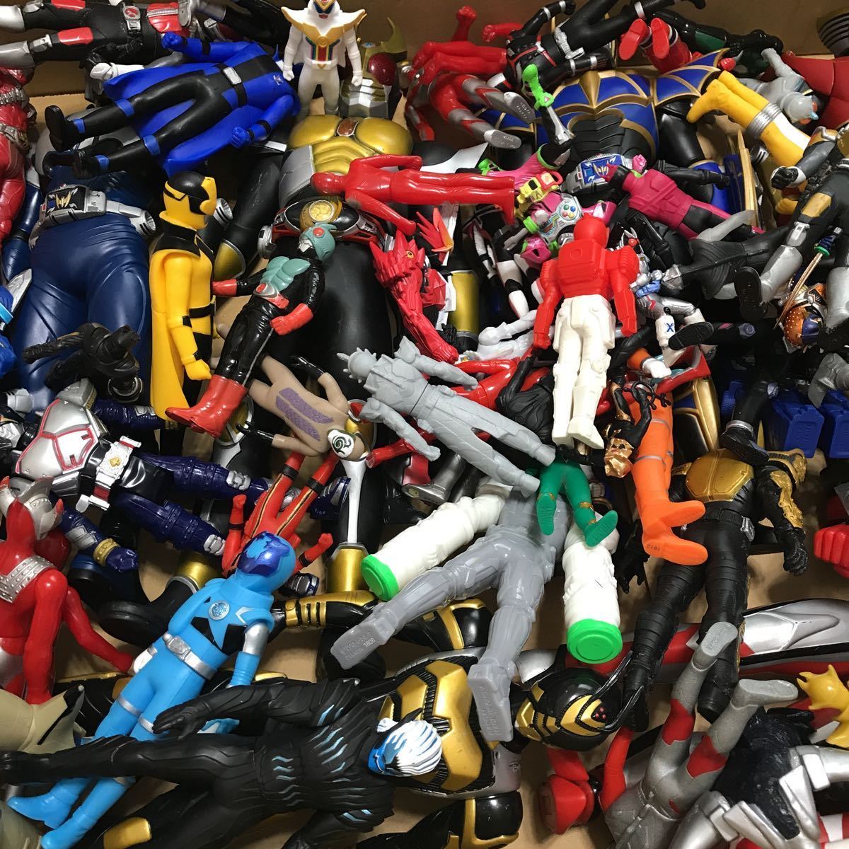 仮面ライダー スーパー戦隊 ウルトラマン フィギュア ソフビ 人形 大