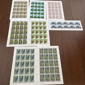 希少な記念切手 世界遺産シリーズ第1集から第4集