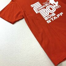 希少 入手困難 非売品 極美品 ファミ通 30周年記念 限定 スタッフ限定 半袖 tシャツ メンズ Mサイズ レッド_画像4