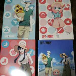 *SPY×FAMILY clear file 4 sheets *