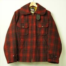 40s50s ビンテージ Woolrich ウールリッチ ウール ハンティングジャケット ブルゾン 36_画像2