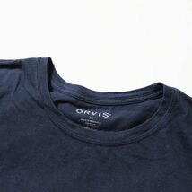 00's 10's ORVIS オービス フィッシュプリント コットン Tシャツ 紺 (XL) 魚柄 ネイビー 半袖 00年代 旧タグ_画像7