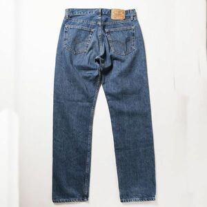 90's USA製 Levi's リーバイス 501 ストーンウォッシュ デニムパンツ (32x32) 赤タブ 90年代 アメリカ製 旧タグ オールド 1997年製