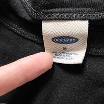 00's オールドネイビー コットン Tシャツ 半袖 (M) 黒 ブラック 無地 00年代 旧タグ オールド ギャップ OLD NAVY GAP 2003年モデル_画像8