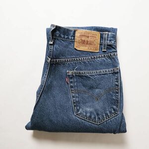 00's リーバイス Levi's 550 リラックスフィット ウォッシュ デニムパンツ (W33 L32) 2001年製 00年代 メキシコ製 旧タグ オールド 赤タブ