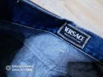 良品級/伊製/VERSACE JEANS COUTURE ヴェルサーチジーンズクチュール/デニムジーンズ/ジーパン/32×46 w74_画像7