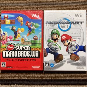 Wii NewスーパーマリオブラザーズWii マリオカートWii