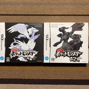 DS ポケットモンスターブラックホワイト 2本セット BW