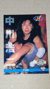 BBMプロレスカード1996　FMW　中川浩二　