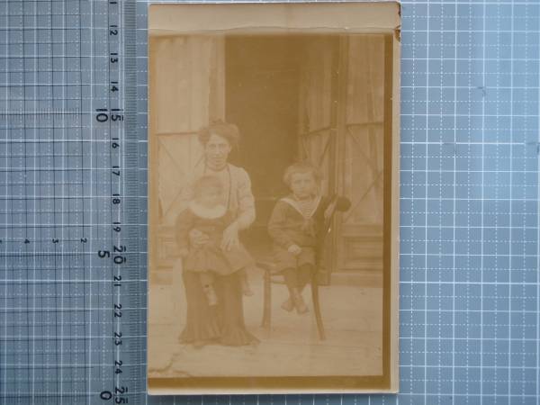 Vintage Belle Epoque Original Print No15 Famille, ouvrages d'art, photographie d'art, Photographie de portrait