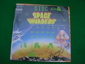 EP:DISC SPACE INVADERS/ダンシング・キャッツ:何枚も１２０円:定型外 