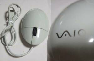 *VAIO with logo optics mouse ( egg type manner,USB, scroll ).