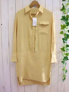  new goods *BODY DRESSING body dressing * under dress attaching flax . shirt One-piece beige 36(S) regular price 34,000 jpy 