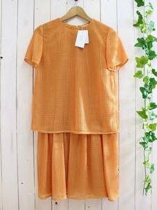  regular price 37,000 jpy new goods *BODY DRESSING body dressing *pechi coat attaching setup blouse + One-piece 36(S)