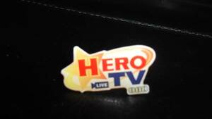 送料無料★入手困難★非売品ＨＥＲＯ・ＴＶピンバッジ★