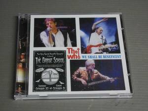 *THE WHO/WE SHALL BE BENE BENEFICENT★2CD