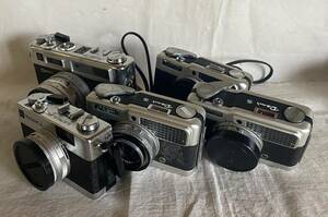 カメラ　Canon/キャノン　Demiなど　5点まとめて　フィルムカメラ　コンパクトカメラ　レンジファインダー　ビンテージ　昭和レトロ