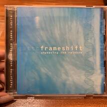 希少！！ james labrie frameshift unweaving the rainbow CD アルバム★極美品 帯 保護スリーブ付き A0215_画像1