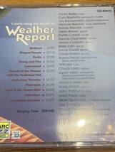 ウェザー・リポート・トリビュート CD アルバム★極美品 帯 保護スリーブ付き Weather Report A0203_画像2