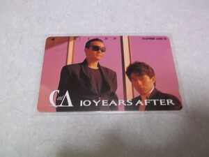 ★　チャゲ&飛鳥　【　10 YEARS AFTER　テレカ　♪未使用新品　】　チャゲアス　テレフォンカード