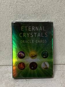タロットカード「ETERANAL CRYSTALS ORACLE CARDS/エターナル・クリスタル オラクルカード ※海外製」 tface-g 【タグ：グッズ、占い】