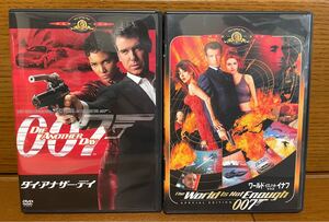 007 ダイ・アナザー・デイ / ワールド・イズ・ノット・イナフ DVD 2枚セット 中古美品