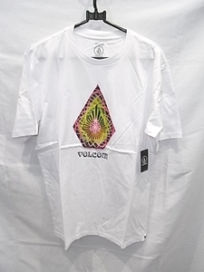 期間限定ネコポス送料無料!!ボルコムジャパン正規品!!新品 VOLCOM SS TEE / WHT / M / #1