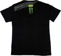 VR46 MONSTER ENERGY モンスターエナジー メッシュ タイヤデザイン 半袖 Tシャツ (S) [並行輸入品]_画像2