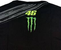 VR46 MONSTER ENERGY モンスターエナジー メッシュ タイヤデザイン 半袖 Tシャツ (S) [並行輸入品]_画像6