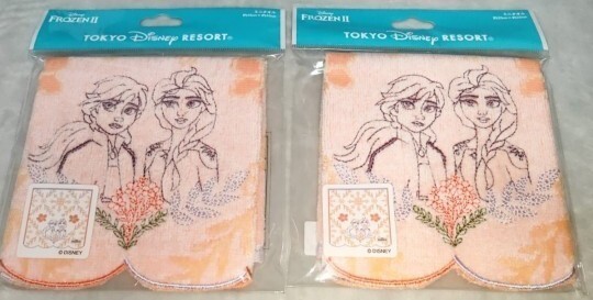 新品未使用品 ディズニー リゾート ミニタオル アナ雪