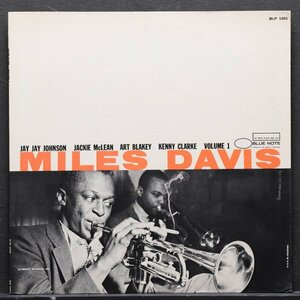 【米RVG刻印】MILES DAVIS 美品 MONO盤 VOLUME.1 マイルスデイヴィス BLUE NOTE 名盤 HORACE SILVER / ART BLAKEY