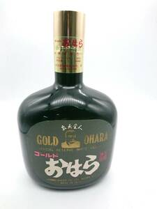 GOLDOHARA/ゴールドおはら/焼酎/550ml/現状品