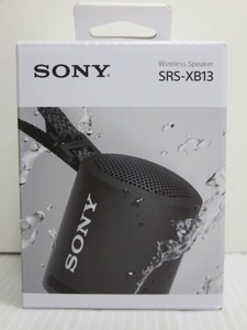 【中古未使用品】 ソニー SONY ワイヤレスポータブル アクティブスピーカー Bluetooth対応 SRS-XB13 ブラック 〇YR-14056〇
