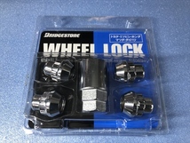 ブリヂストン製 WHEEL LOCK ショートロックナット 軽自動車などに 全長25ｍｍ M12 P1.5 21/19HEX メッキ【12時まで注文で即日発送】_画像1