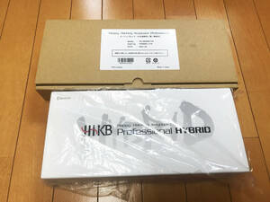 [ beautiful goods * key top is unused ]1,250 pcs limited sale HHKB Profesiional HYBRID Type-S snow PD-KB820YS / 300 set limited sale original less stamp key top 