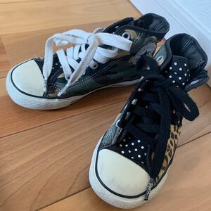 値下げ！X-girl× CONVERSE コンバース スニーカー X-girl コラボハイカットスニーカー