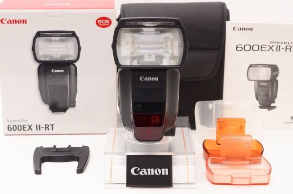 ☆美品☆ キャノン スピードライト Canon SPEEDLIGHT 600EX Ⅱ-RT 元箱