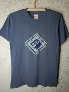 ｎ7571　レア　anvil　アンヴィル　アメリカ製　vintage　ビンテージ　Guam　グアム　半袖　tシャツ　スーベニア　人気　送料格安